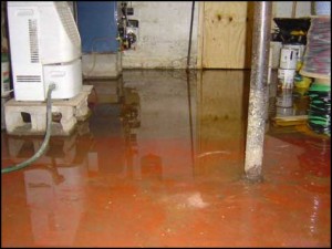 911 Restoration flooded_basement Denver Metro